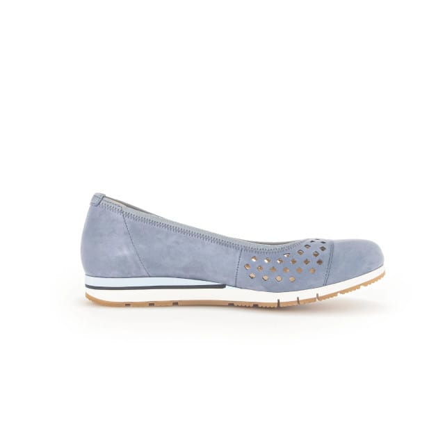 Gabor 22.412.26 - dames instapper - Blauw - maat 41 (EU) 7.5 (UK)