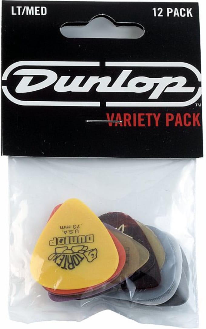 Jim Dunlop - Variety Pack Light / Medium - Plectrum - 12-pack