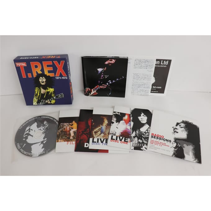 CD T.REX  Total T.rex 19711972 EAR1 EASY ACTION 2004 VK Rock Gebruikt black