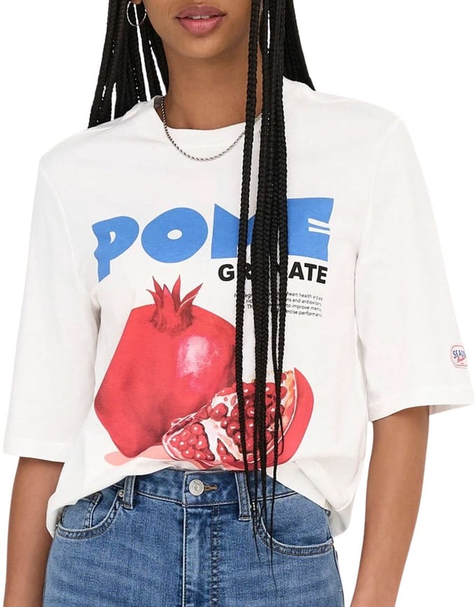 Only Phoebe Fresh Top Shirt Dames - Maat L