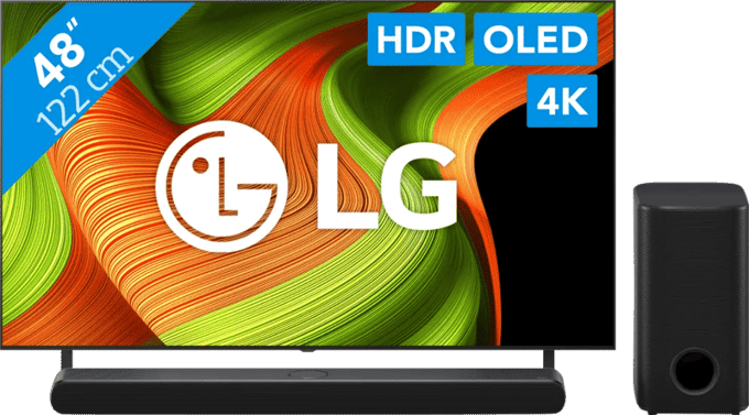 LG 48" OLED B56 4K (2025) + LG DS77TY
