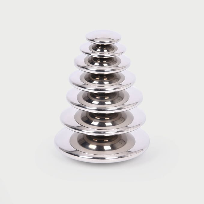 tickit® Sensorische Reflecterende Zilveren Knoppen