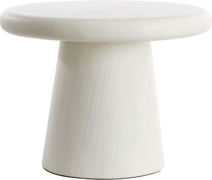 Light & Living - Salontafel KULONA - Ø60x45cm - Wit