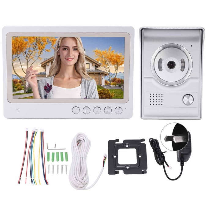 9-inch HD Video Intercom UI Interface Deurtelefoon Systeem Slimme Toegang Deurcamera