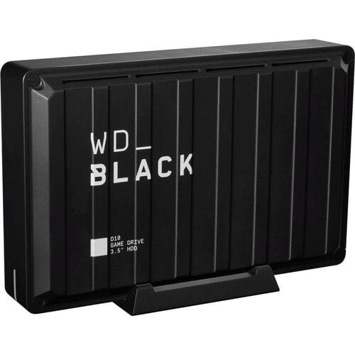 WD BLACK D10 Game Drive for PS4 - 8TB - External Hard drive - Black