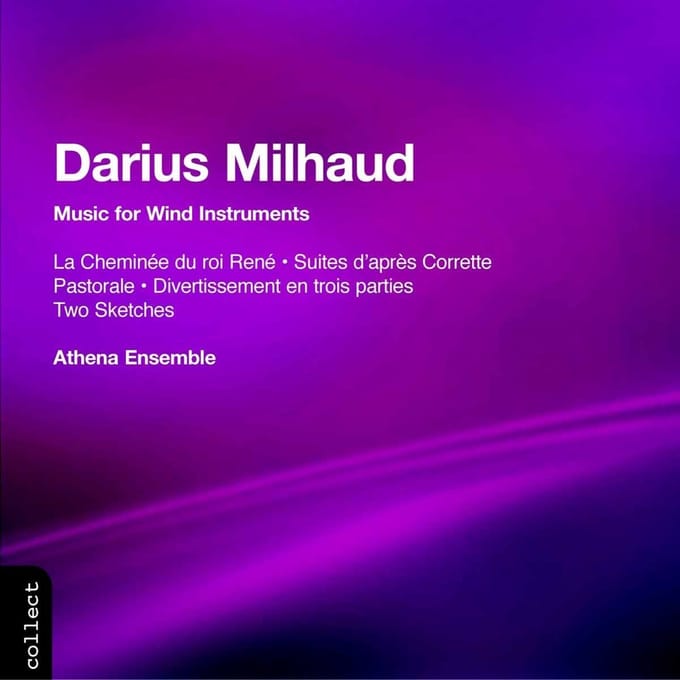 Athena Ensemble - Milhaud: Music For Winds (CD)