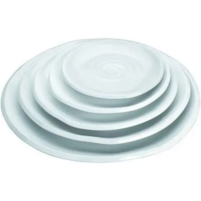 Rond golvend melamine bord Lacor