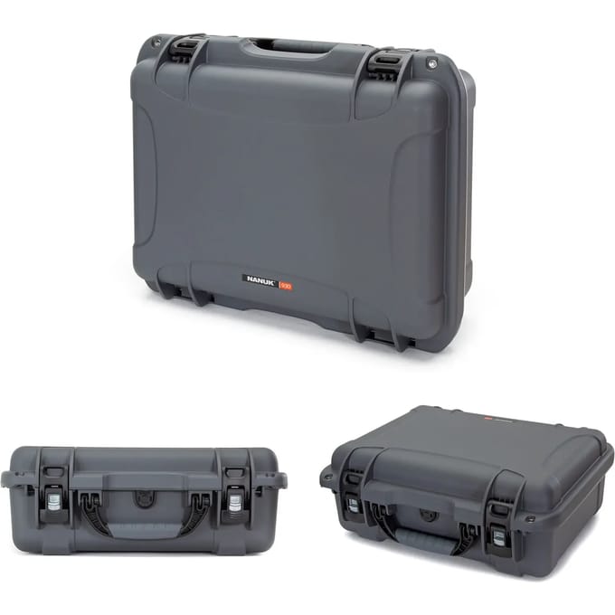 Nanuk 930 Case w/padded divider - Graphite