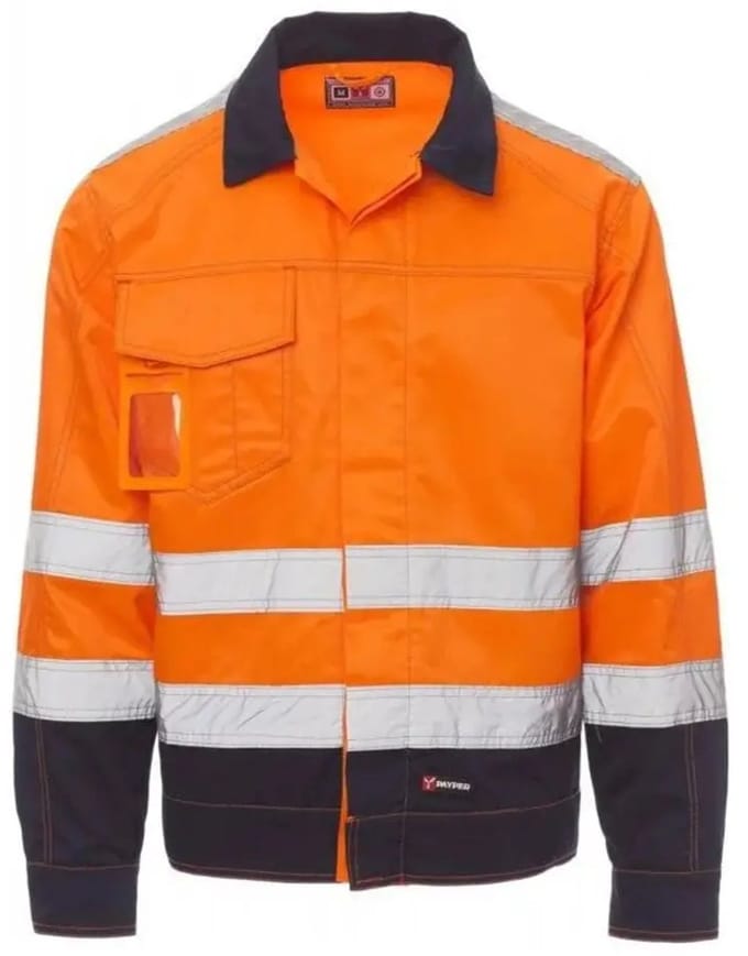 Payper Safe Hi-Vi Winter - fluorescent orange/navy blue - M