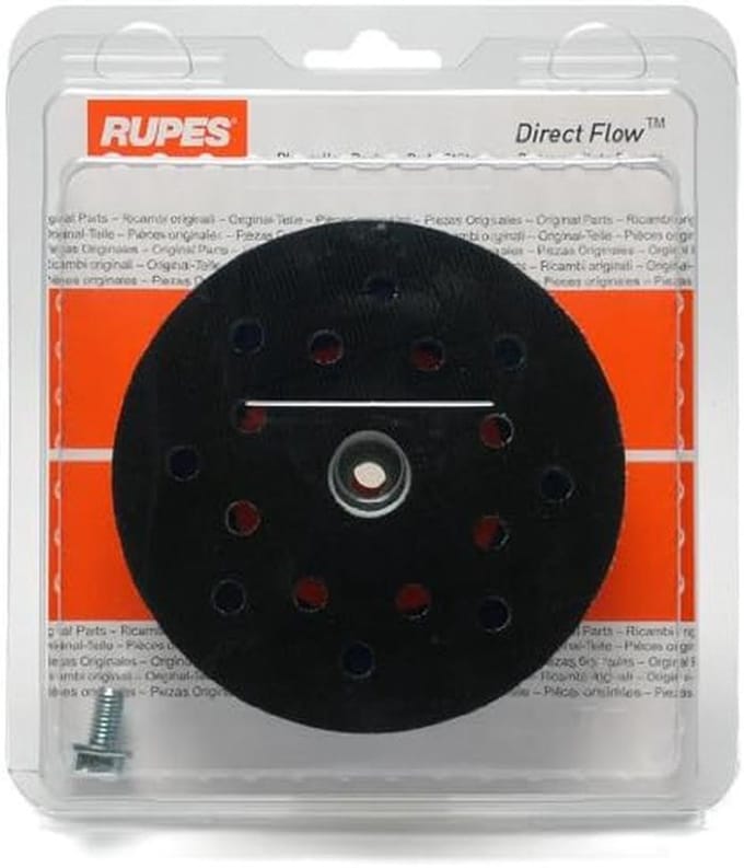 6 Inch Polijstmachine Steunplaat Zachte Backing Pad voor Excentrische Polisher