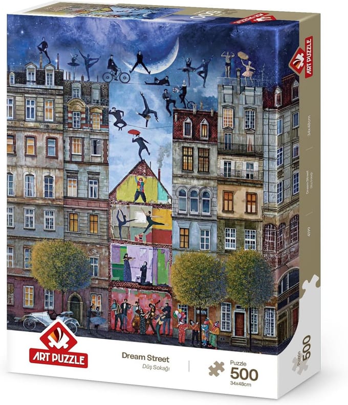 Puzzel 500 Stuks - Dream Street - Educatief Puzzelplezier