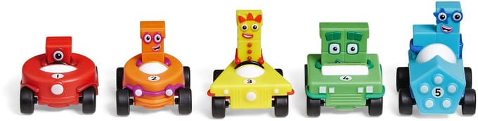 Learning Resources Numberblocks Mini voertuigen set - educatief speelgoed. - 3+