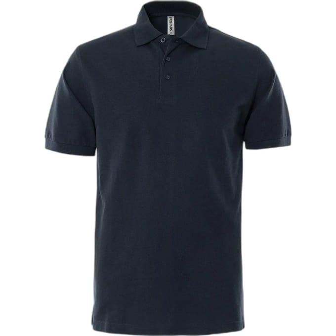 Fristads Heavy Poloshirt 1724 Piq - Donker marineblauw - 3XL