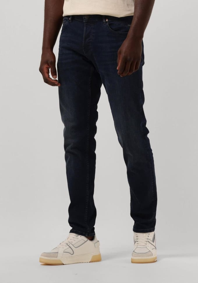 Cast Iron Shiftback Regular Tapered Jeans Heren - Broek - Donkerblauw - Maat 29/34