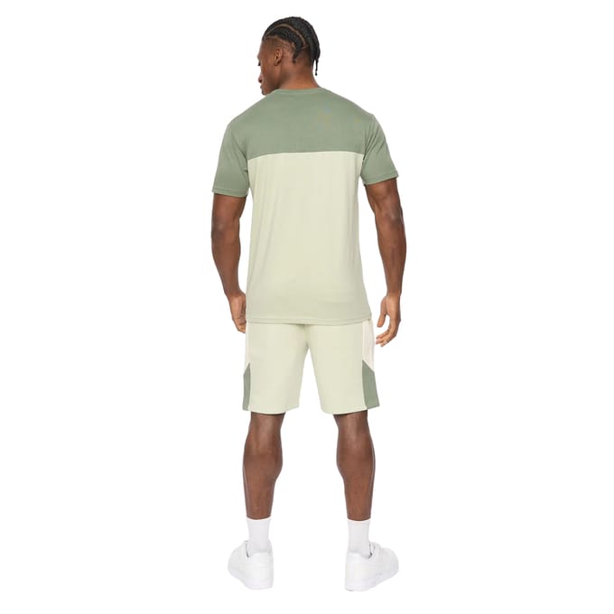 Crosshatch Heren Castlebay T-Shirt (Licht Olijf)