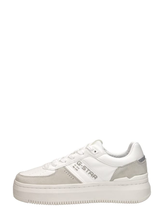 G-Star Eve BSC LEA W Sneakers Laag - Wit - Maat 41