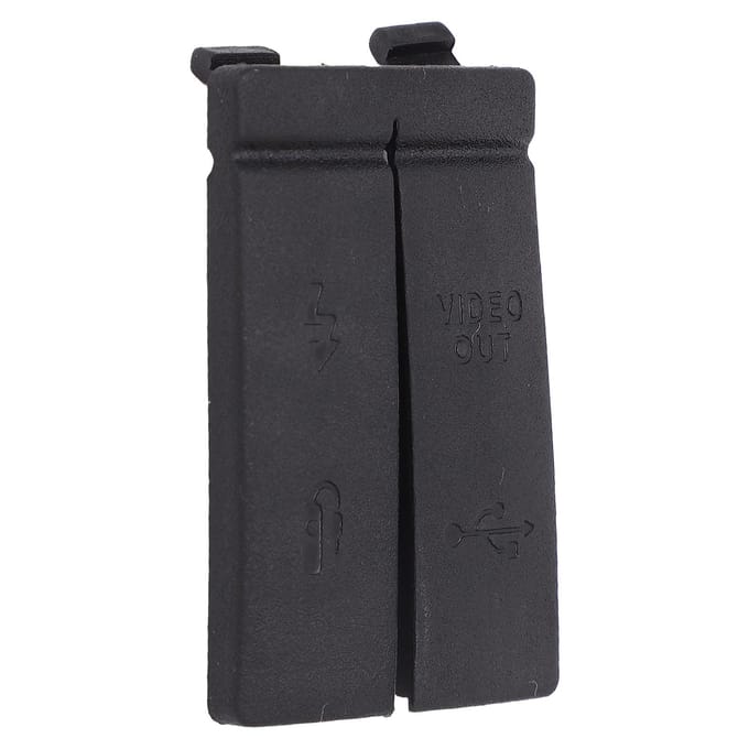 Camera-interfacedeksel Rubberen waterdichte USB-poort Video-uitgangskap Camera-accessoires voor 40D