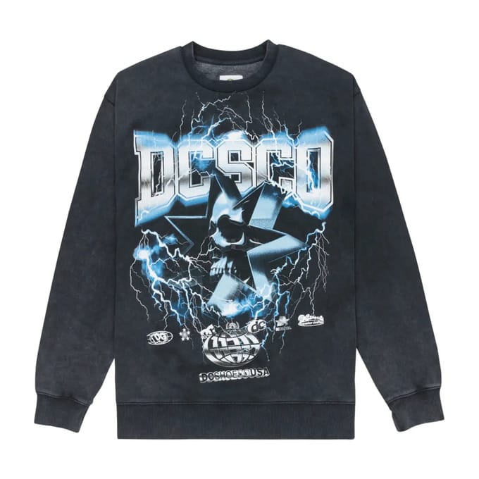 Sweatshirt DC Shoes Skull Shock