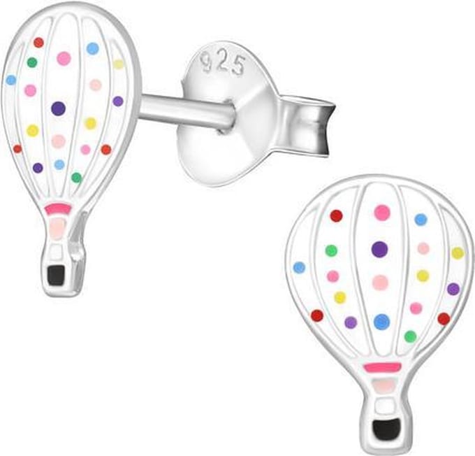 Amanto Kids Oorbellen Chuc - 925 Zilver E-Coating - 6x9mm
