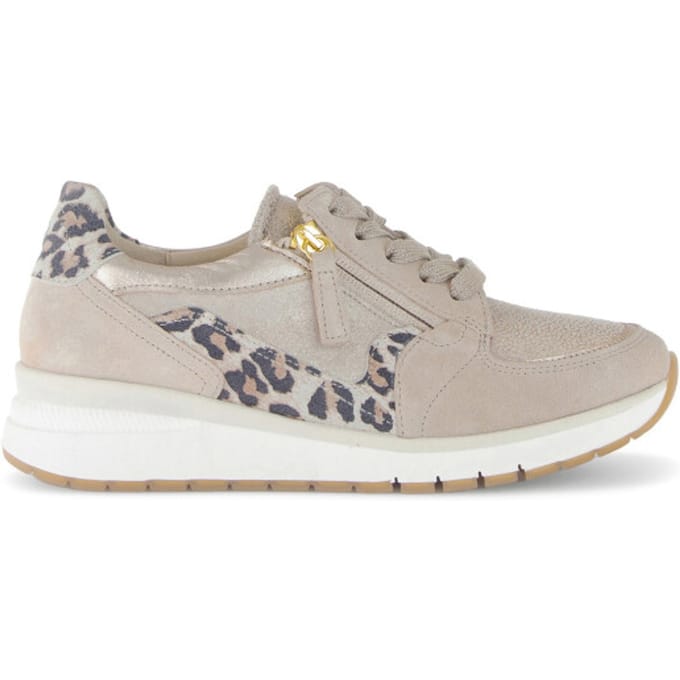 Gabor Gabor Sneakers K-leest taupe Leer