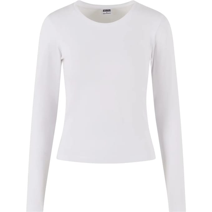 Dames-T-shirt met lange mouwen Urban Classics Basic Super Slim