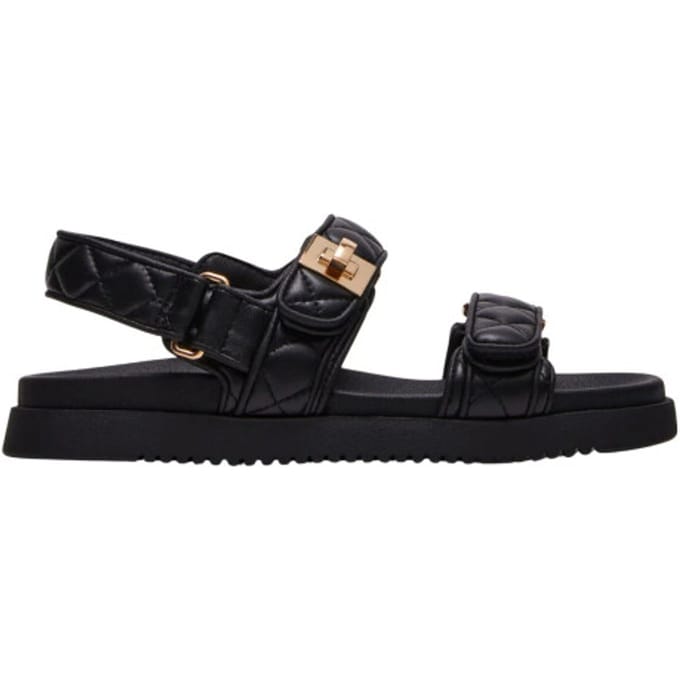 Steve Madden Mona-q Sandals Quilted Taglia: 36 | Infradito Outlet | Donna | Marrone