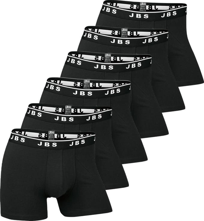 JBS Heren lang short / pant 6 pack Organic Cotton