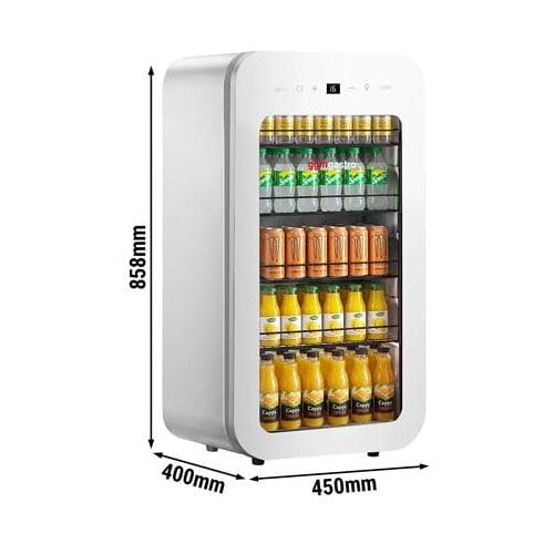 GGM Gastro Minibar-Kühlschrank - 450mm - 67 Liter - mit 1 Glastür