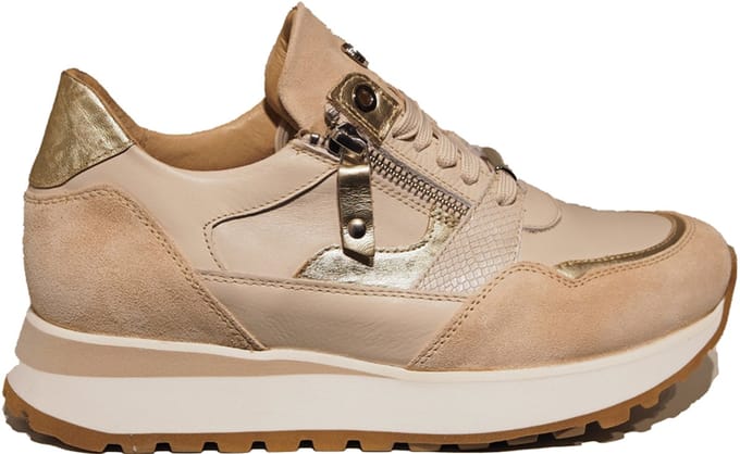 Footnotes dames sneakers Elke - Beige