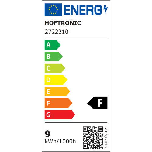 HOFTRONIC LED Filament lamp E27 - 9 Watt 950 Lumen - A60 - 2200K Warmwit licht - Dimbaar - Amber glas