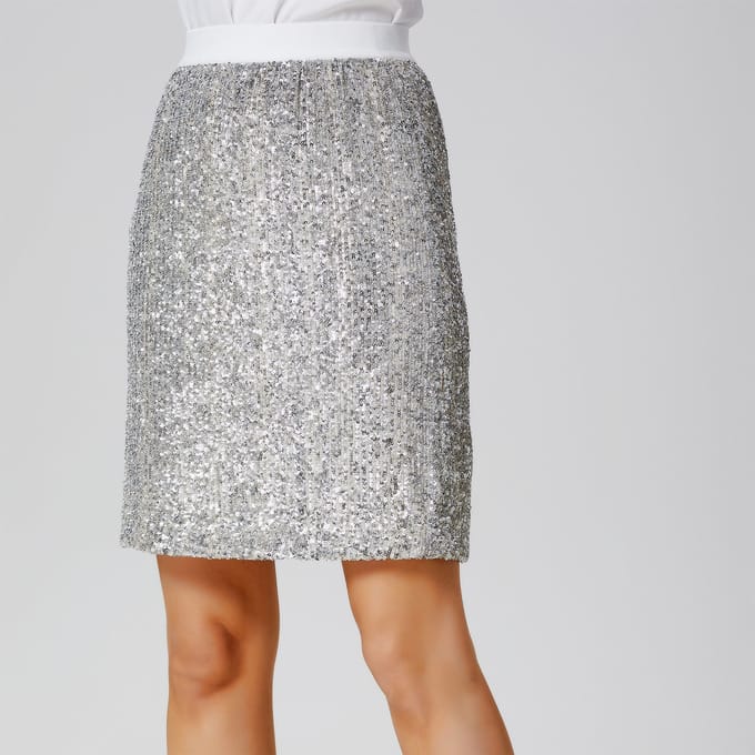 Minirok met glitters