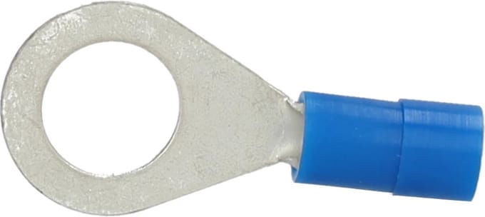 Cimco geïsoleerde ringkabelschoen vertind 1,5-2,5mm² M10 - blauw per 100 stuks (180042)