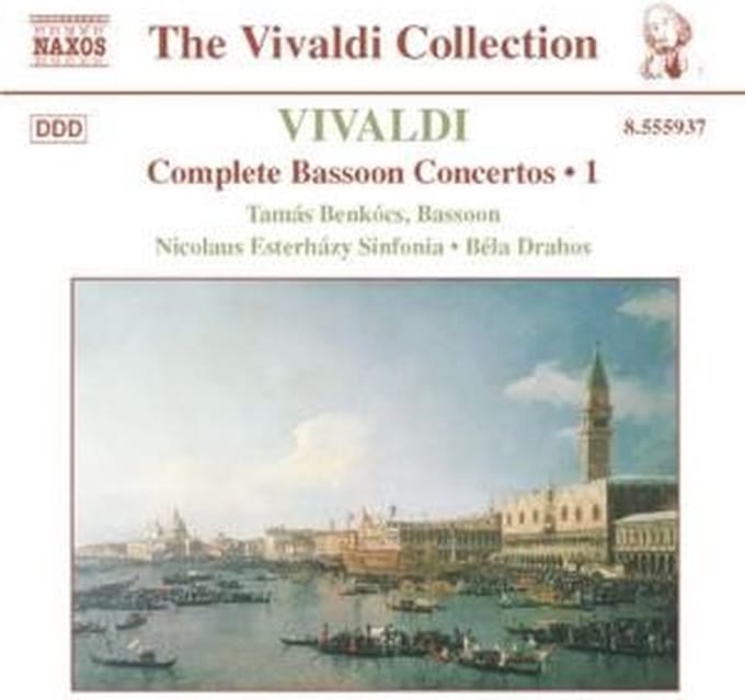Tamas Benkocs - Vivaldi: Bassoon Concertos 1 (CD)