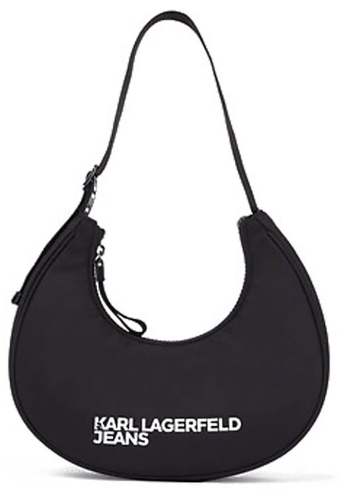 Karl Lagerfeld Jeans Essential Moon Schoudertas Zwart