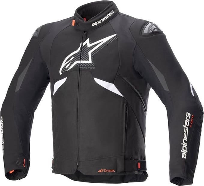 Alpinestars T-GP R V3 Drystar Jas Zwart Wit - Jas