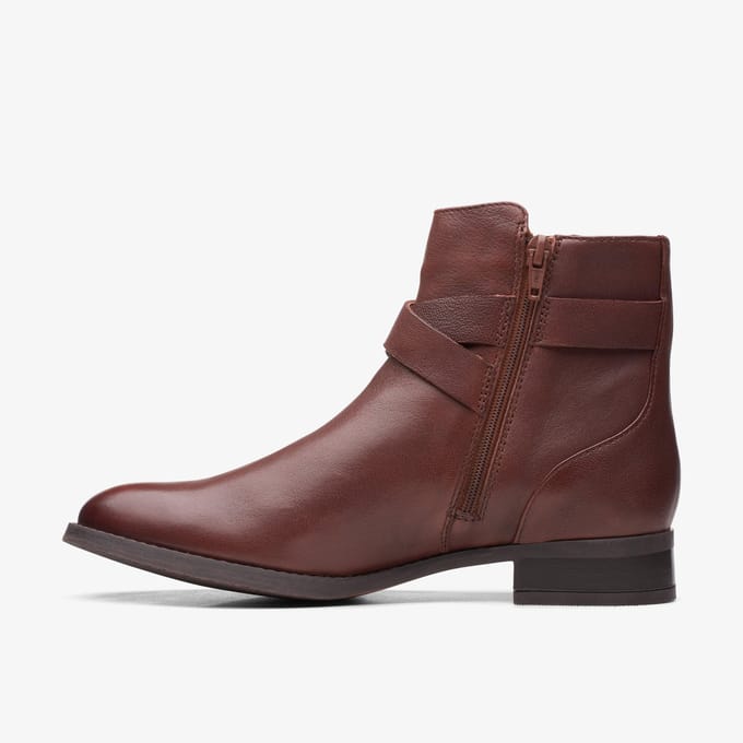 Hamble Buckle Britse Tan Leren Laarzen