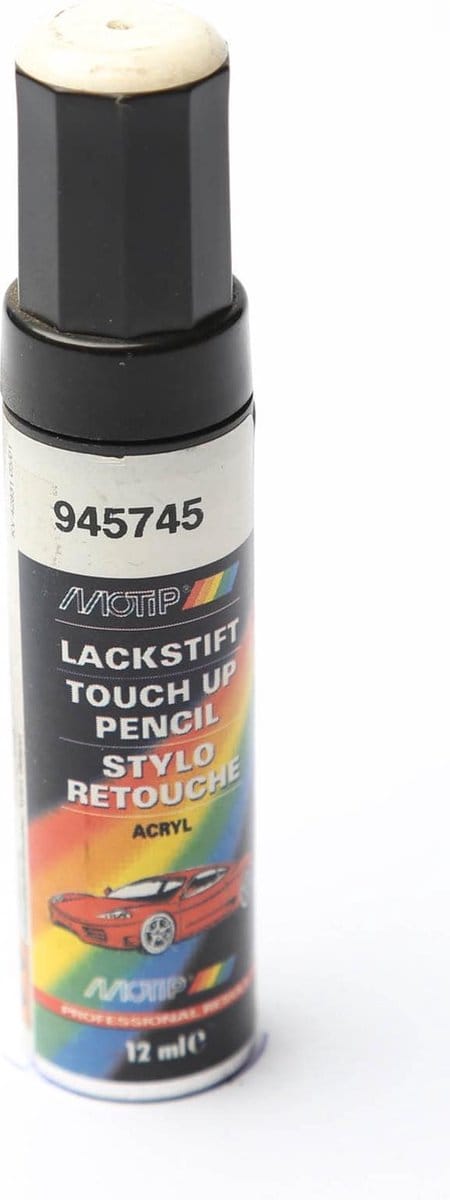 Motip 945745 - Auto lakstift - Wit - 12 ml