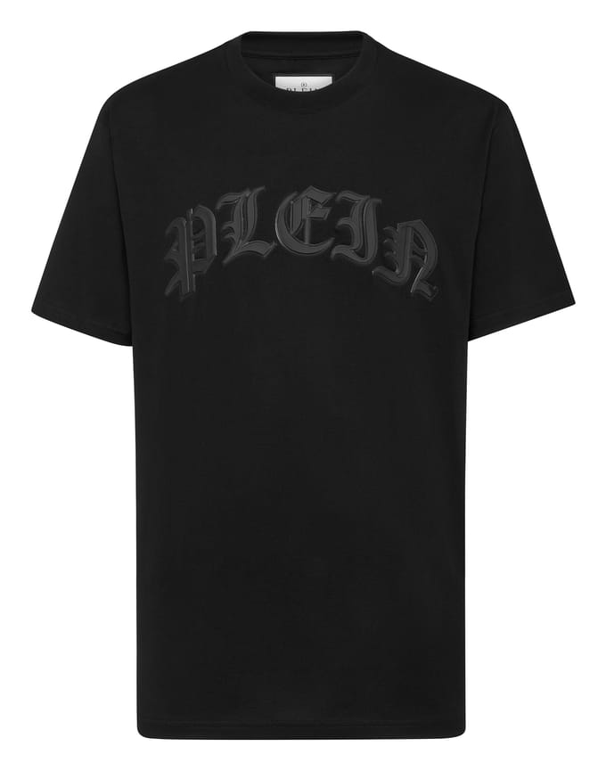 T-Shirt Ronde Hals Gothic Plein