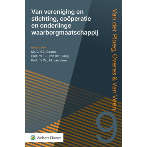 Van Vereniging & Stichting, Coöperatie En Onderlinge Waarborgmaatschappij
