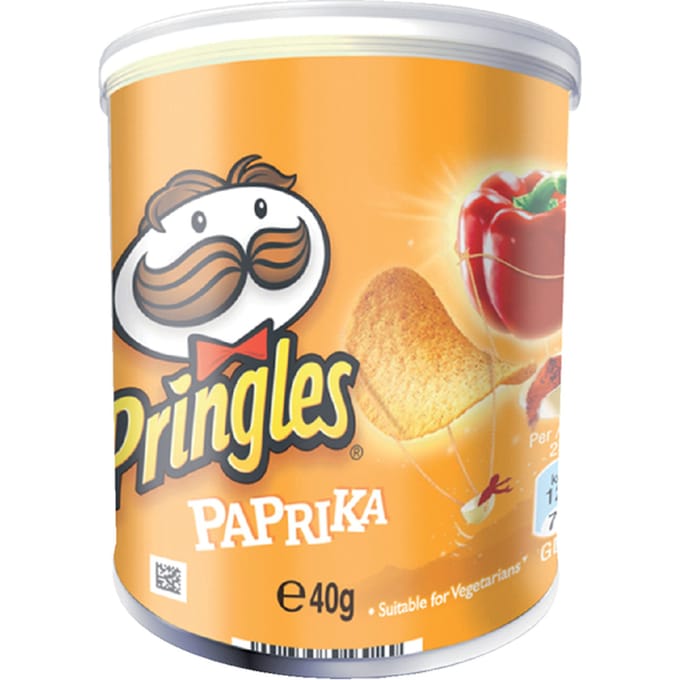 Chips pringles paprika 40 gram