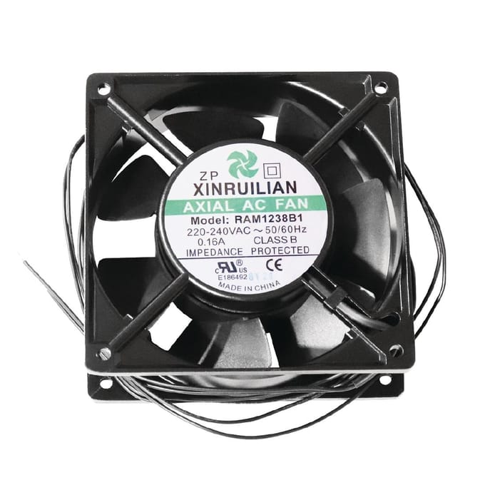 Polar ventilatormotor