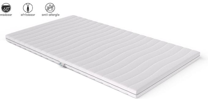Topdek Matras - Topper Hydro Hotel Deluxe 90x200 7 cm dik