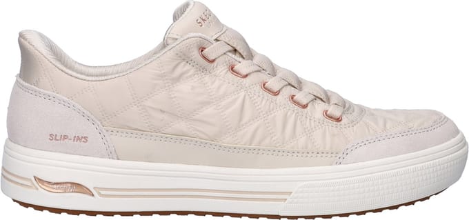 Skechers Hands Free Slip-Ins Arch Fit Arcade dames instapper - Off White - Maat 39