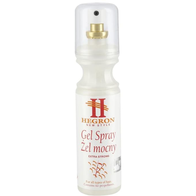 Hegron Gel Spray Fixateur Fort pour Cheveux 150ml