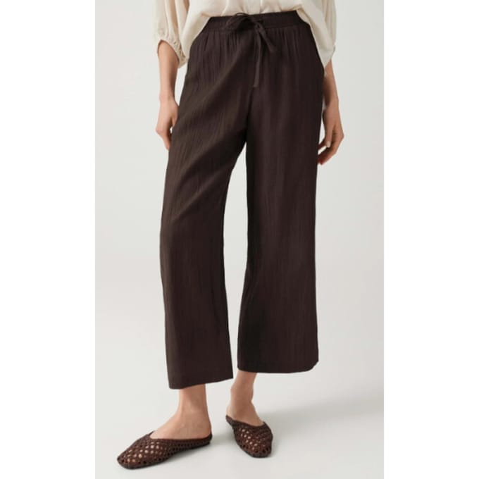 Opus Marou crinkled wijde broek