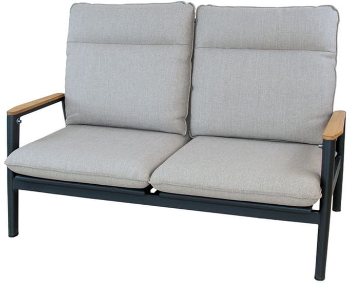 Oosterik home - Merino lounge 2-zitsbank midnight grey sunny creme