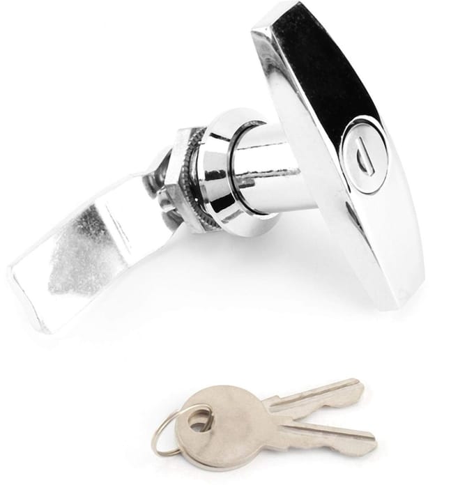 Dailygoods- T-handle Lock - Hoogwaardige Zinklegering - Deurslot