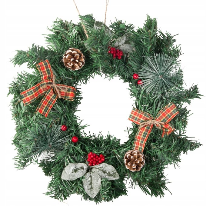 Hangzhou A Link Star Technology - Kerstkrans - 20cm - Decoratief - Kerstversiering