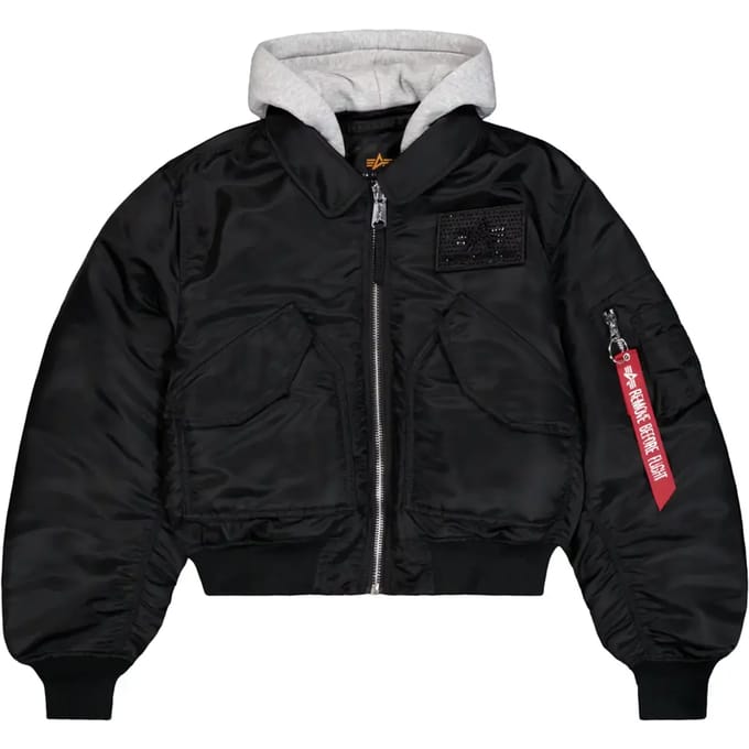 Dames bomber met capuchon Alpha Industries CWU-45/P