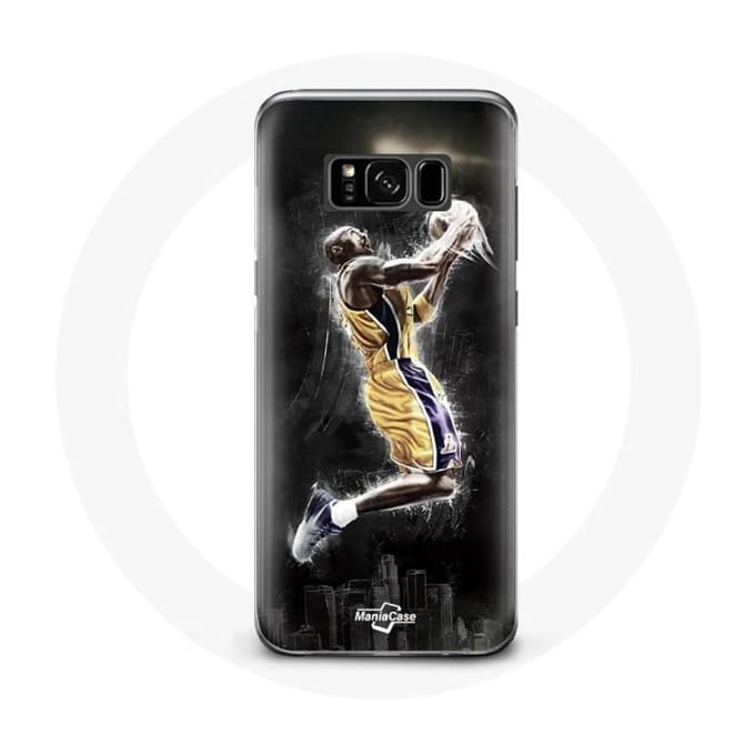 Coque pour Samsung Galaxy S8 plus Kobe Bryant 24 Joueur de basketball